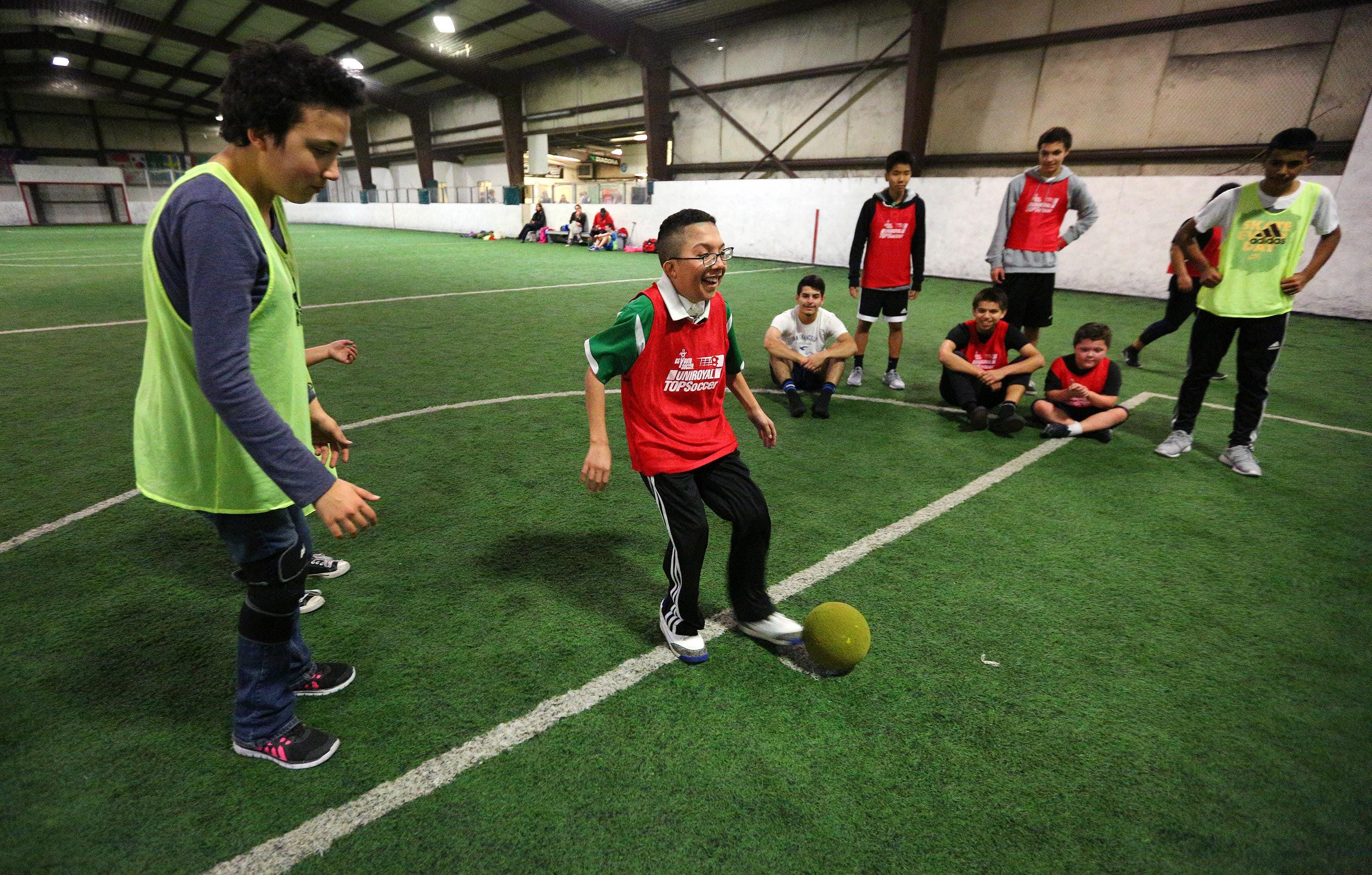 indoor soccer for toddlers near me